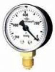 63MM Alttan Balantl Metal Gvde Genel Amal Manometre 