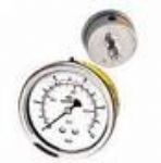 63MM Arkadan Balantl Paslanmaz Gvde Gliserinli Manometre 